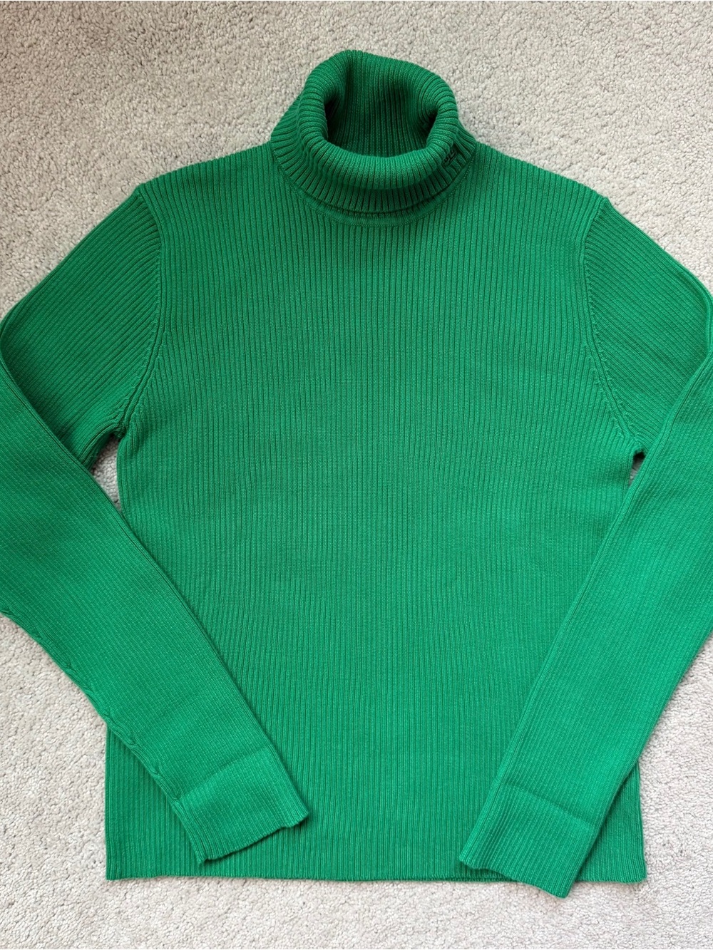 Polo Ralph Lauren Green Turtle Neck Sweater Size L Womens